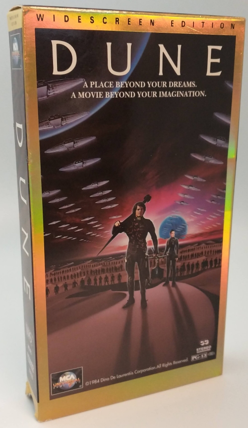 Dune (1984) VHS widescreen